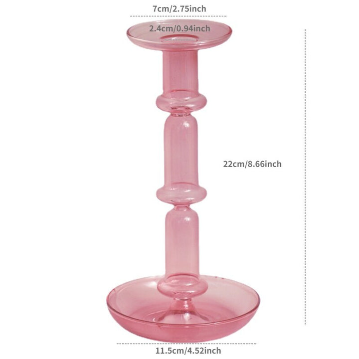 Borosilicate Modern Candleholders - 2 colours | Bowlift
