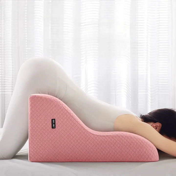 Multi-Angle Spine Support Memory Foam Ergonomic Pillow | Bowlift