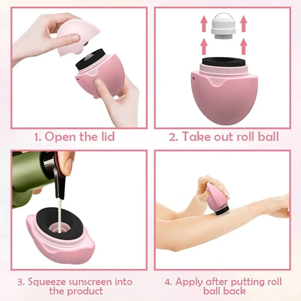 BowLift | Refillable Silicone Sunscreen Roller