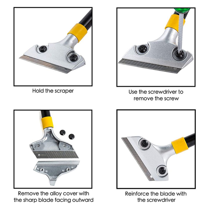 Genius Wall Floor Cleaning Scraper Tool | Bowlift