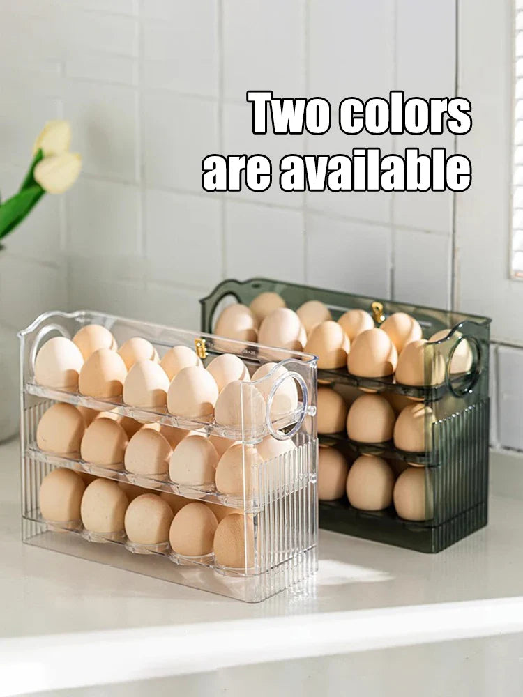 BowLift | 3-layer Flip Egg Storage Box