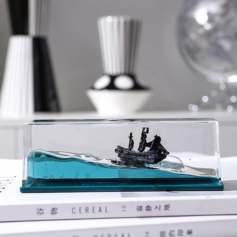 BowLift | Cruise Ship Drift Glass Bottle
