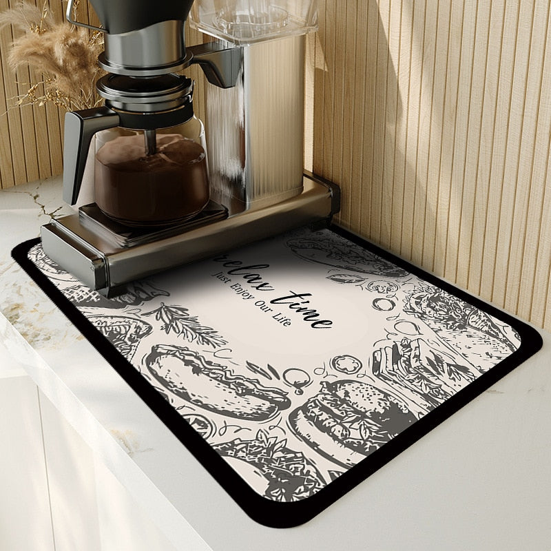 BowLift | Absorbmat Premium - The Perfect Kitchen Mat for Dry and Safe Dishes