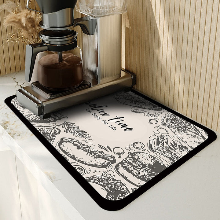 AbsorpTowel Mat - Antislip, Ultra-absorbing and Stylish Bowlift