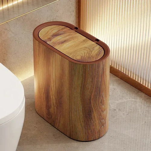 Nordic Marble Design Trash Can Bowlift