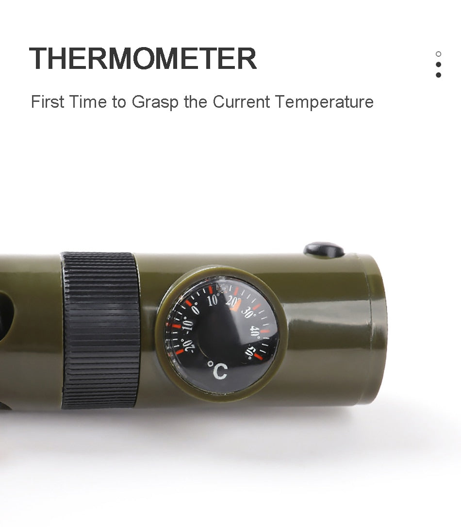 7in1 Portable Survival Outdoor Camping Tool | Bowlift
