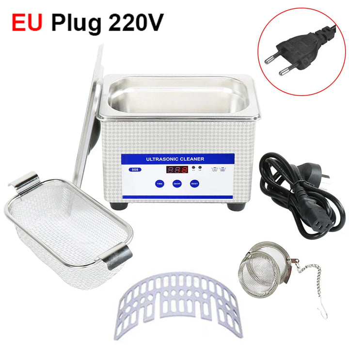 BowLift | Ultrasonic Glasses Cleaner 40kHz Stainless Steel Jewellery Cleaning Machine – ClearWave