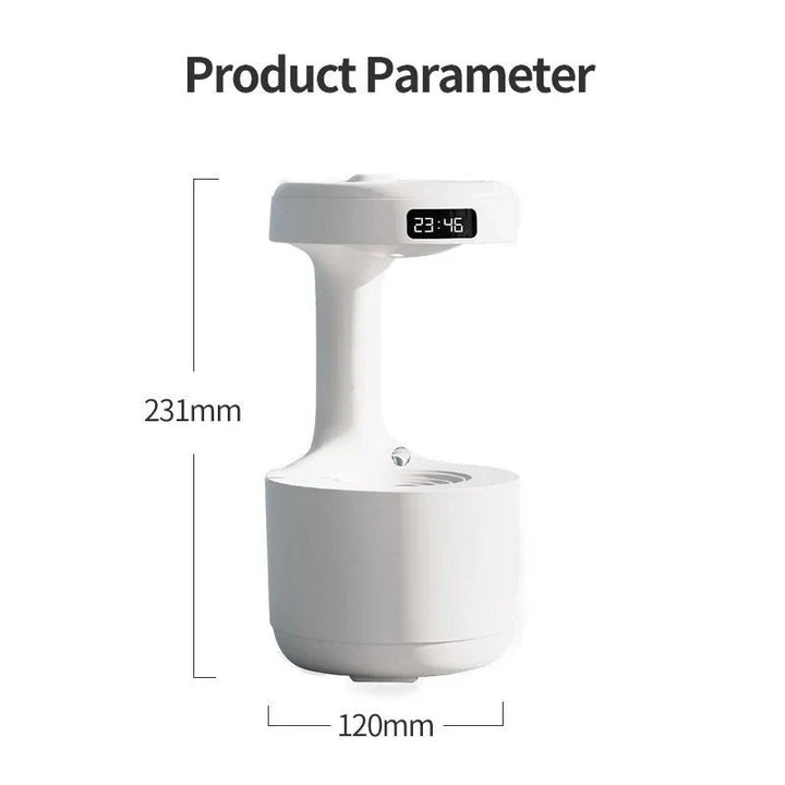 BowLift | Anti-Gravity Water Droplet Air Humidifier Night Lamp