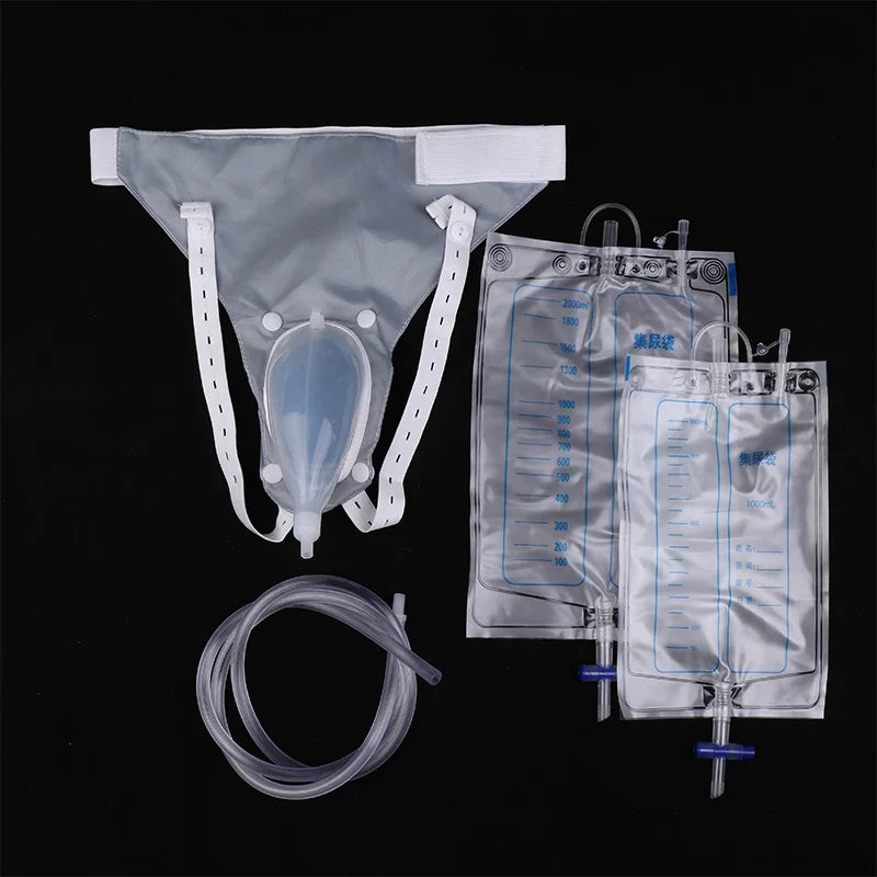 BowLift | Silicone Adults Urine Collector with Catheter Bag