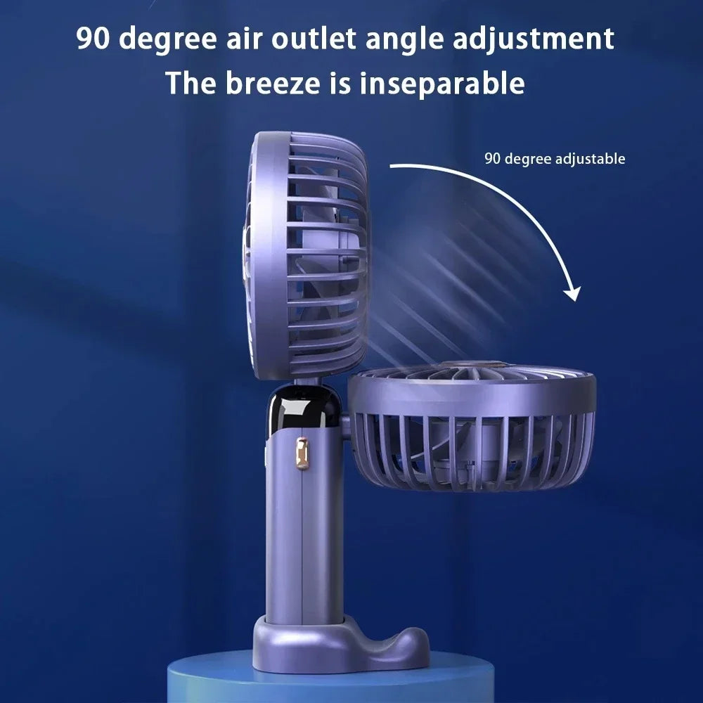Portable Electric Fan and Mini Air Conditioner – Rechargeable Neck Fans for Home, USB and Handheld | Bowlift