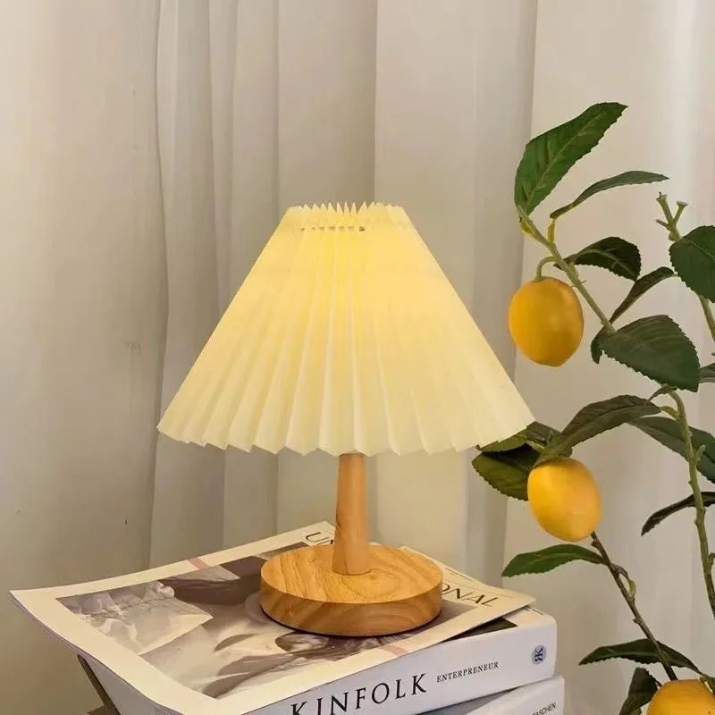 BowLift | Foldable Pleat Table Lamp - Stylish Foldable LED Table Lamp for Unique Interior Design