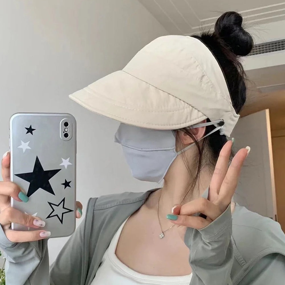 BowLift | Sun Safe Chic Summer Mask Holder Hat
