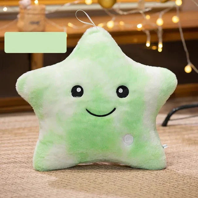 BowLift | LED Star Plush Light - Soft Glow Star Pillow Doll, Plush Toy for Kids & Home Decor, Perfect Birthday Gift