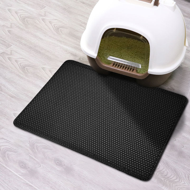 Stylish Cat Litter Mat for Dry Floors Bowlift
