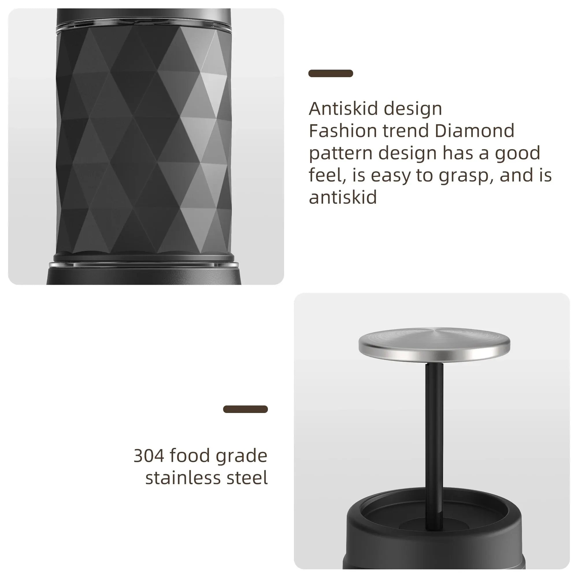 BowLift | Portable Coffee Machine Espresso Machine Hand Press Capsule Ground Coffee Brewer Portable for Travel and Picnic, BioloMix