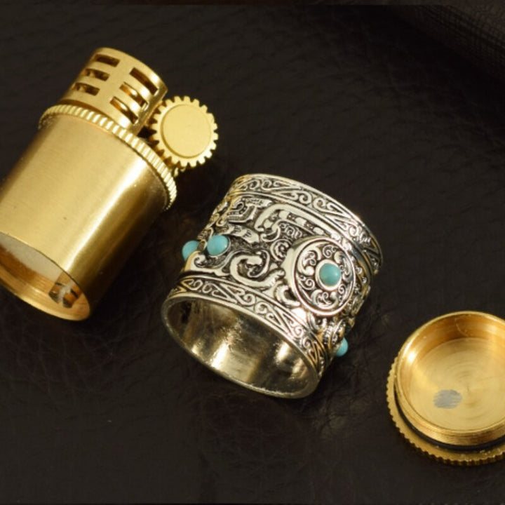 Retro Armor Mini Kerosene Lighter | Bowlift