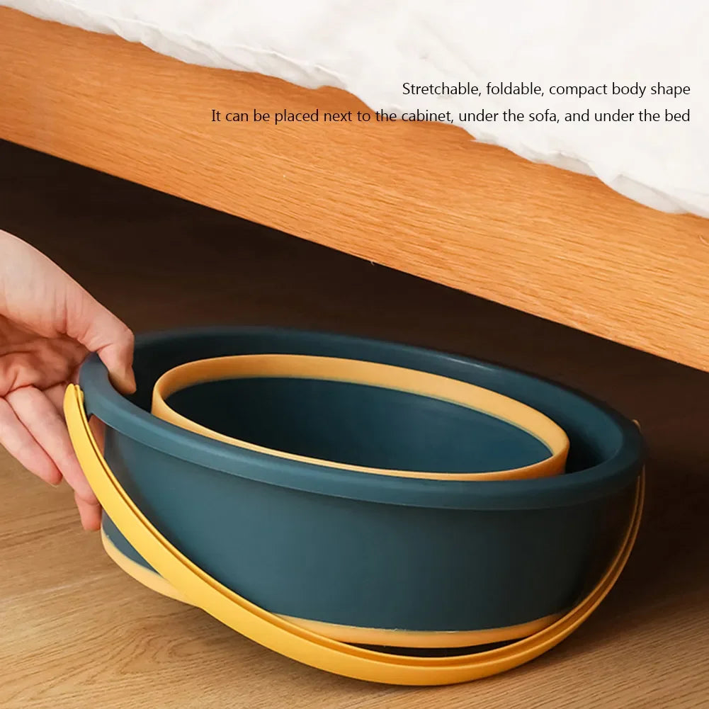 BowLift | Flexibin TravelBucket | Foldable Bucket | Silicone & Durable | For Camping & Everyday Use