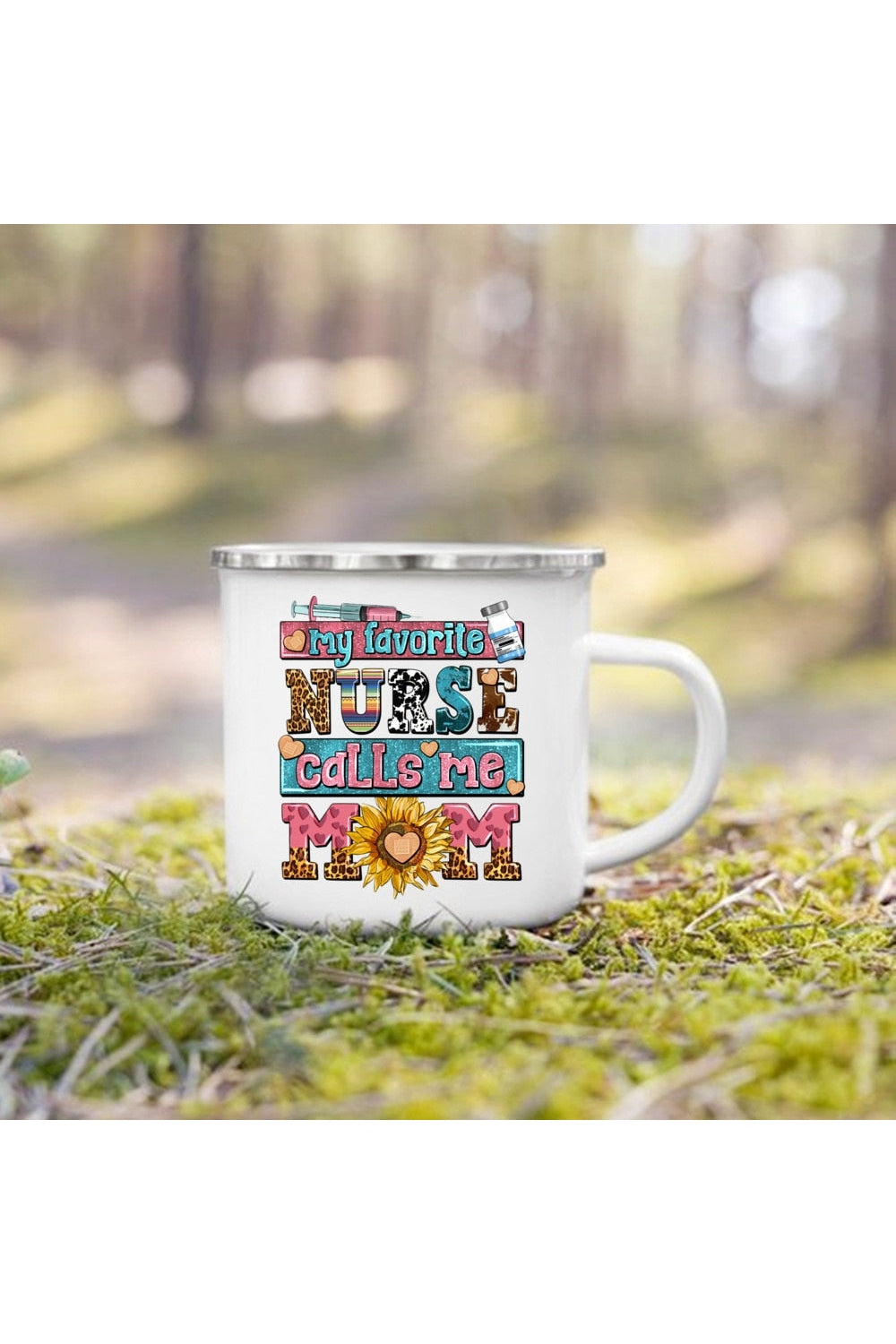 Life Themes Enamel Cup | Bowlift