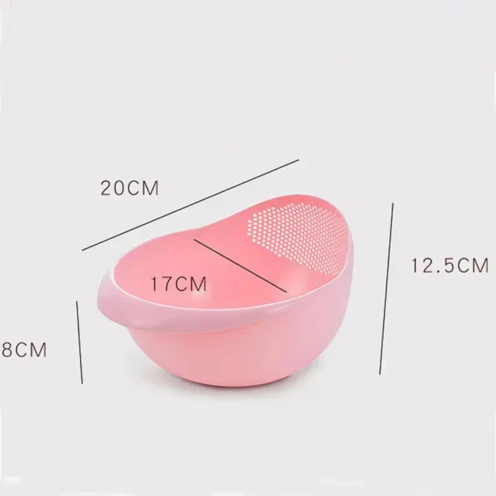 BowLift | KlarSieb Multifunctional Strainer | Travel Strainer & Draining Basket | For Fruits, Vegetables & Rice | Ergonomic Design