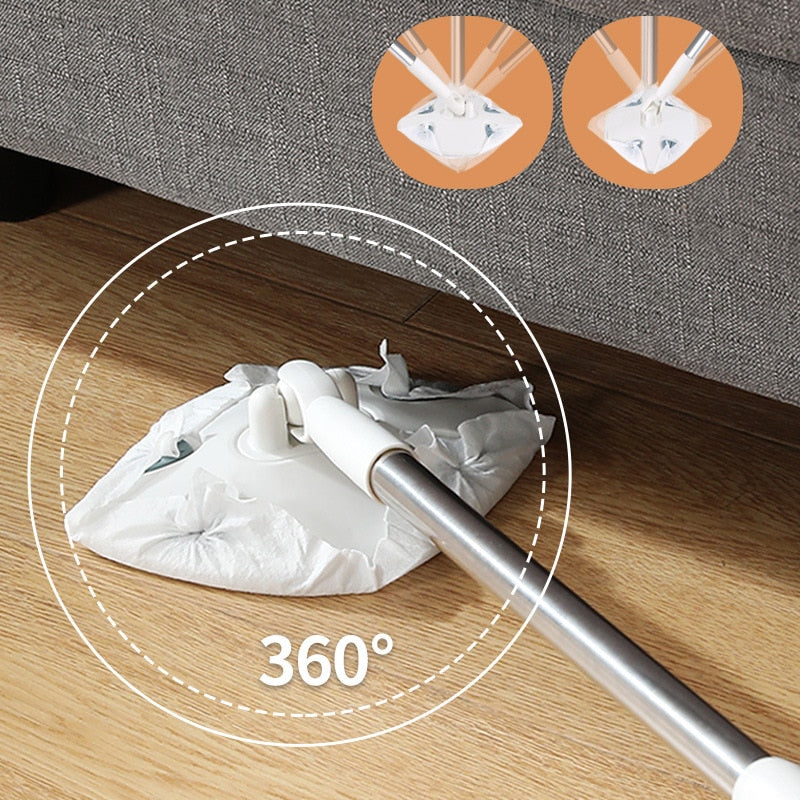 BowLift | Lazy Clean Triangular Towel Mop