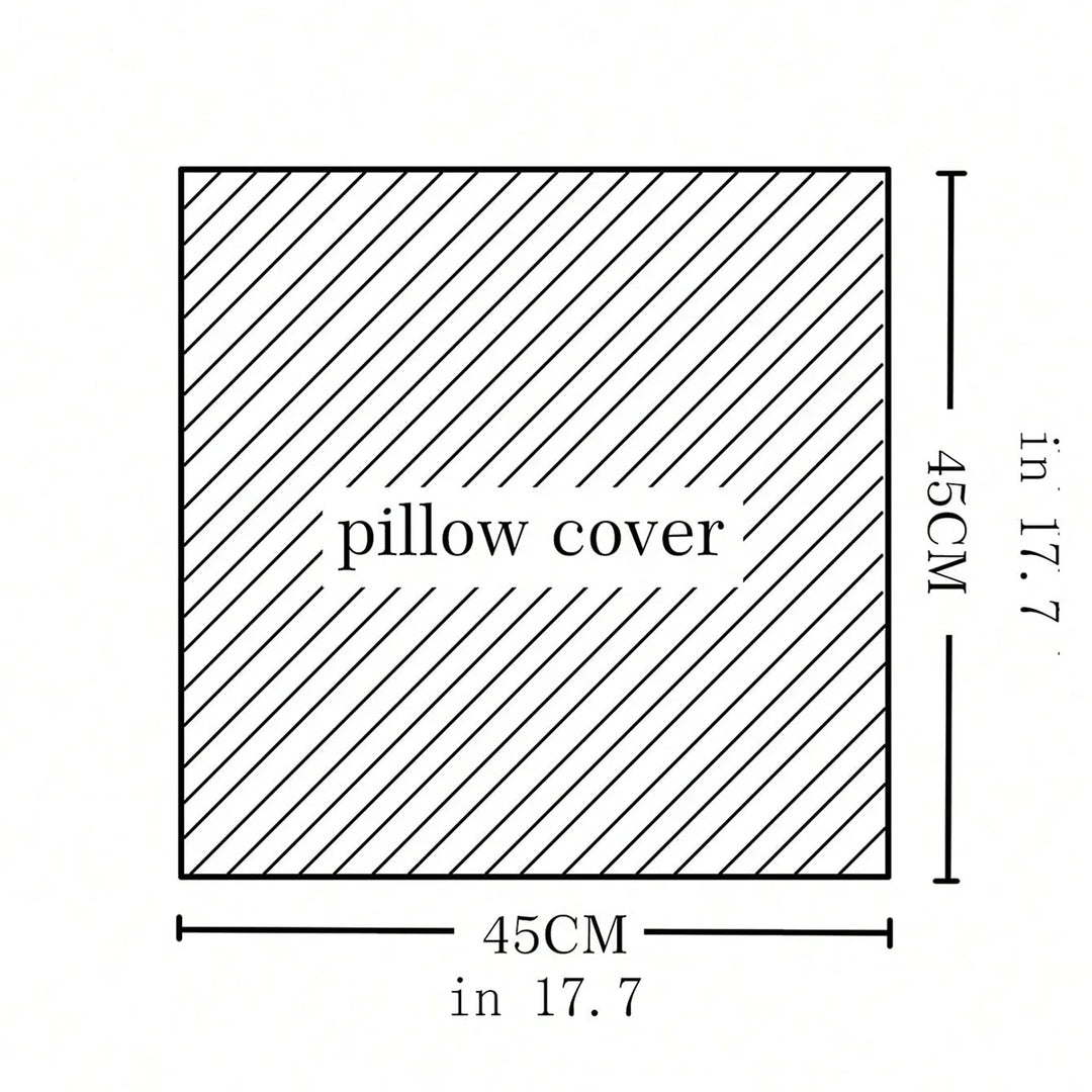 Shiny Golden Silver Stripe Jacquard Cushion Cushion Covers 45x45cm Pillow Cases Square Cover For Sofa Throw Cushions Light Luxury Nordic Home Decor | Bowlift
