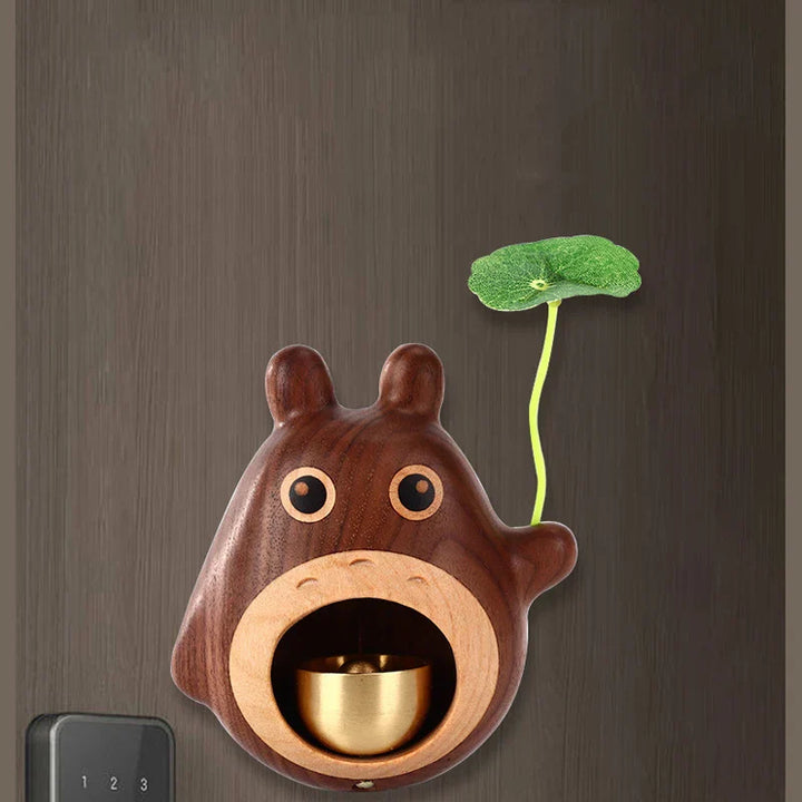 Wooden Penguin Cute Doorbell | Bowlift