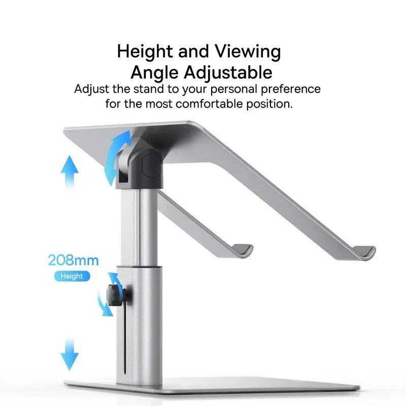 BowLift | Ergonomic Non-slip Height Adjustable Laptop Holder Stand