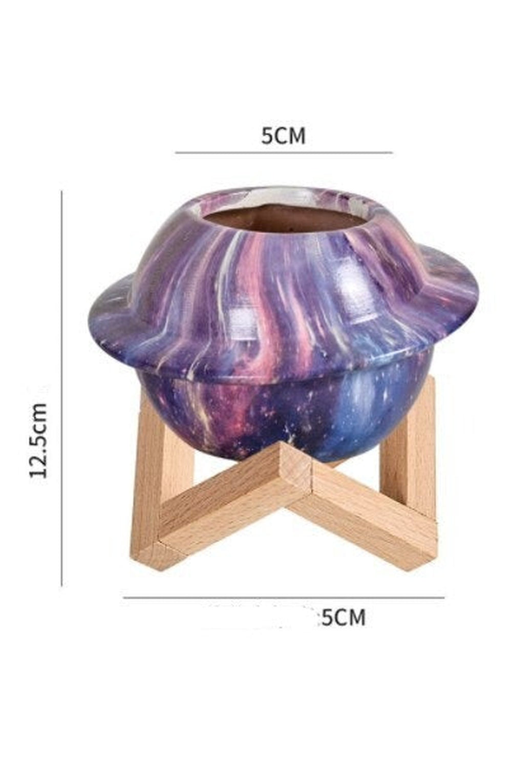 Motif ceramic pot for succulents | Bowlift