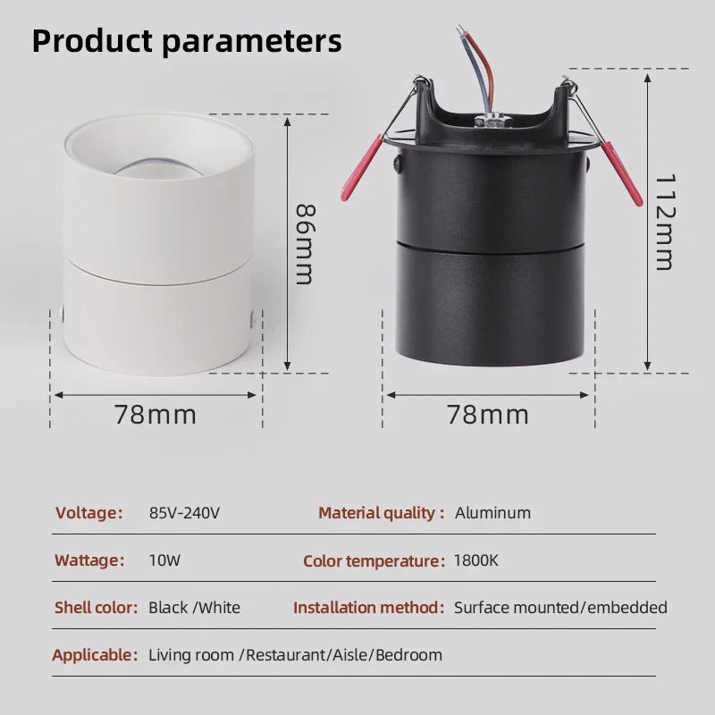 LED Sunset Atmosphere Wall Spotlight | Bowlift