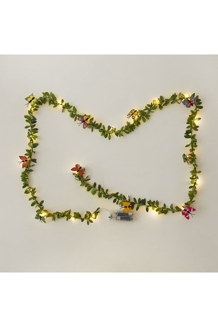 white rose light garland | Bowlift