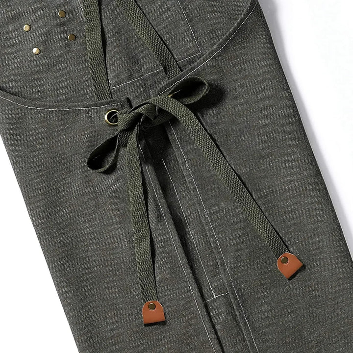 Canvas apron with pockets, adjustable, Unisex | Bowlift