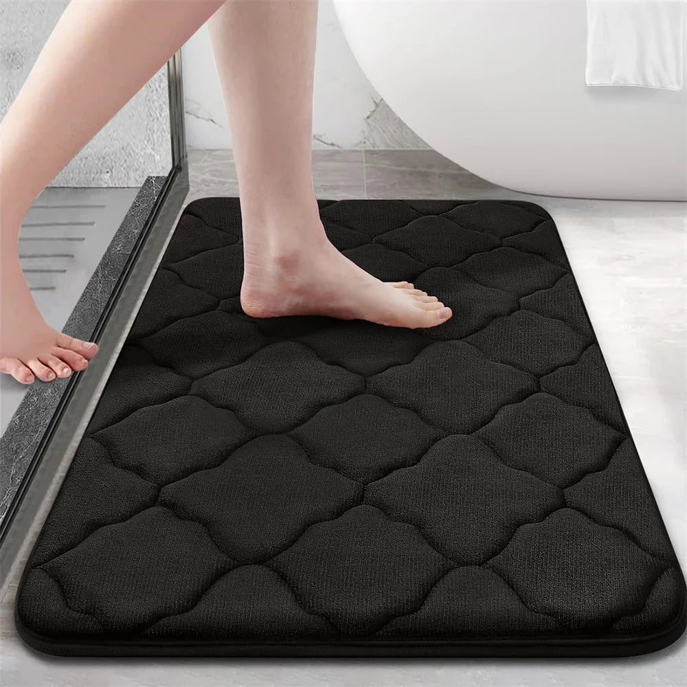 BowLift | Soft Comfortable Non-Slip Bath Mat for Safe and Dry Floors