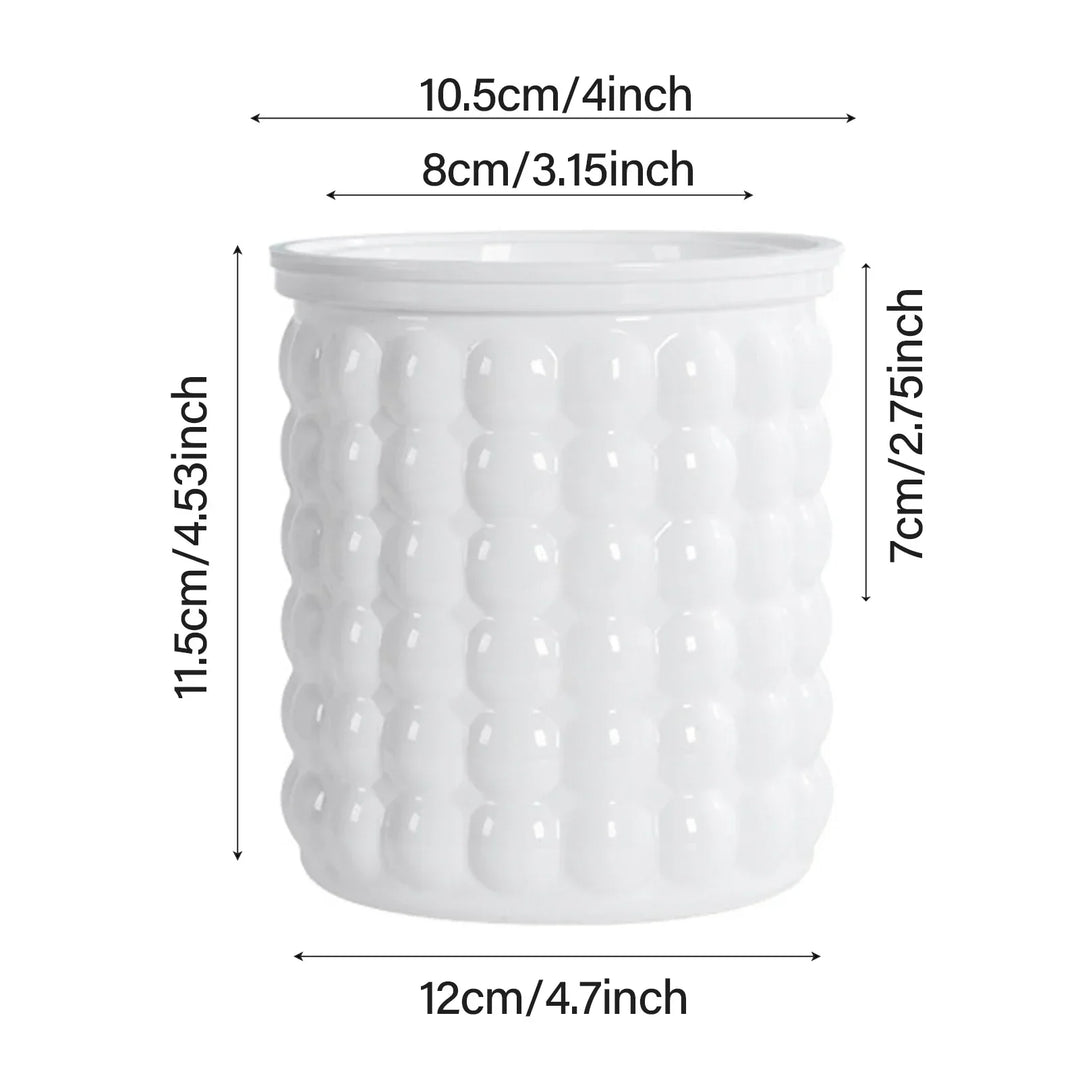 BowLift | Hydropura Flowerpot | Self-watering & Soil-free | Modern & Easy to Care | Set of 3
