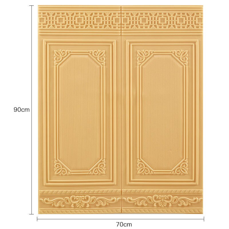 3D Self-Adhesive Antique Accent Wall Sticker | Bowlift