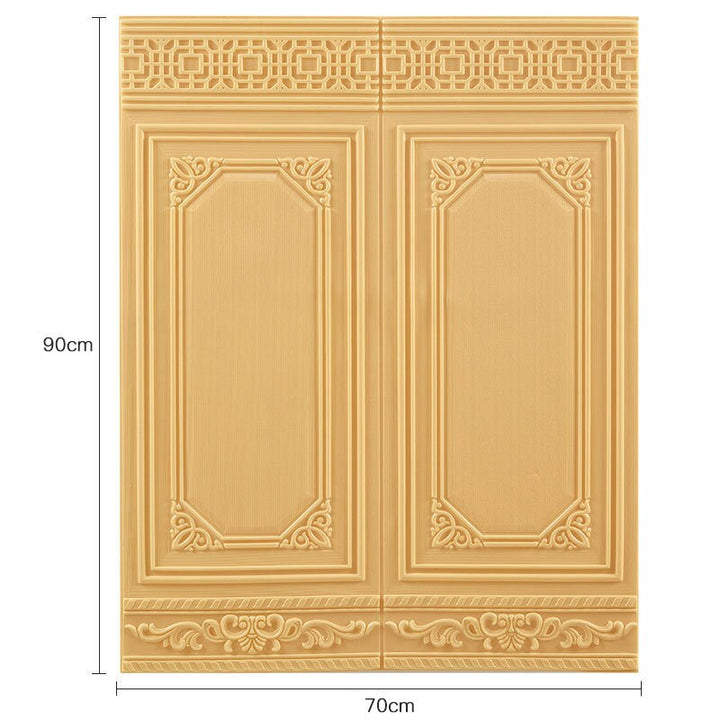 3D Self-Adhesive Antique Accent Wall Sticker | Bowlift