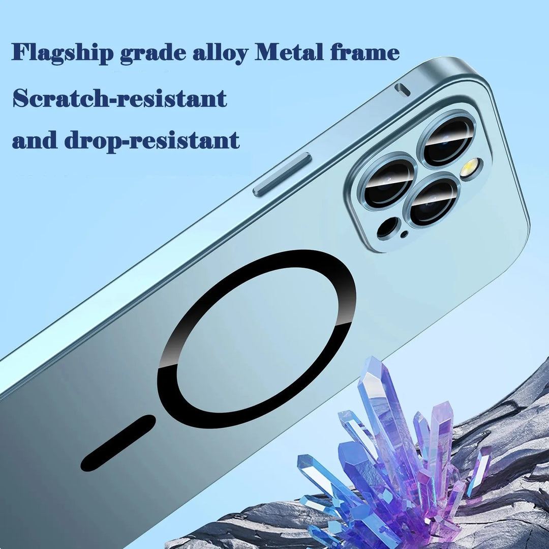 BowLift | Magsafe Aluminum Frame Metal Bumper iPhone Case