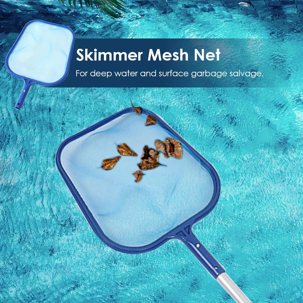 BowLift | AquaSift Pool Skimmer with Telescopic Handle | Leaf Skimmer ...