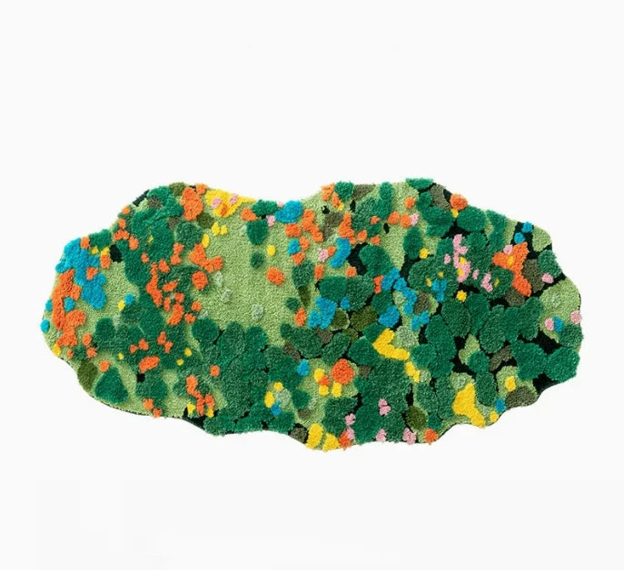 Moss Tufting Bathroom Mat | Bowlift
