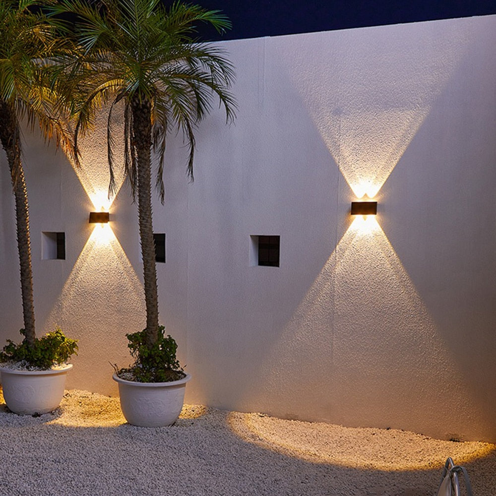 EcoLight - Sustainable Solar LED Outdoor Wall Lamp for Efficient Lighting | Bowlift