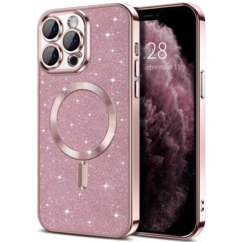 BowLift | Sparkling Electroplate Case with MagSafe for iPhone