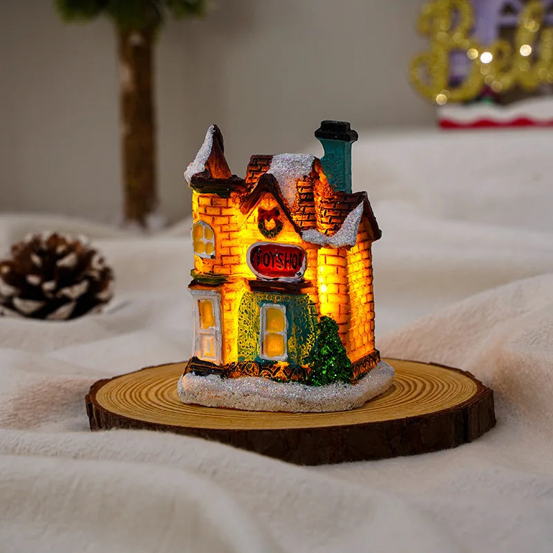BowLift | ChristmasGlow – Hanging illuminated Christmas decoration with elegant round decorative design