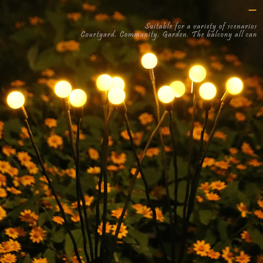Firefly Garden Solar LED Outdoor Lights | Bowlift