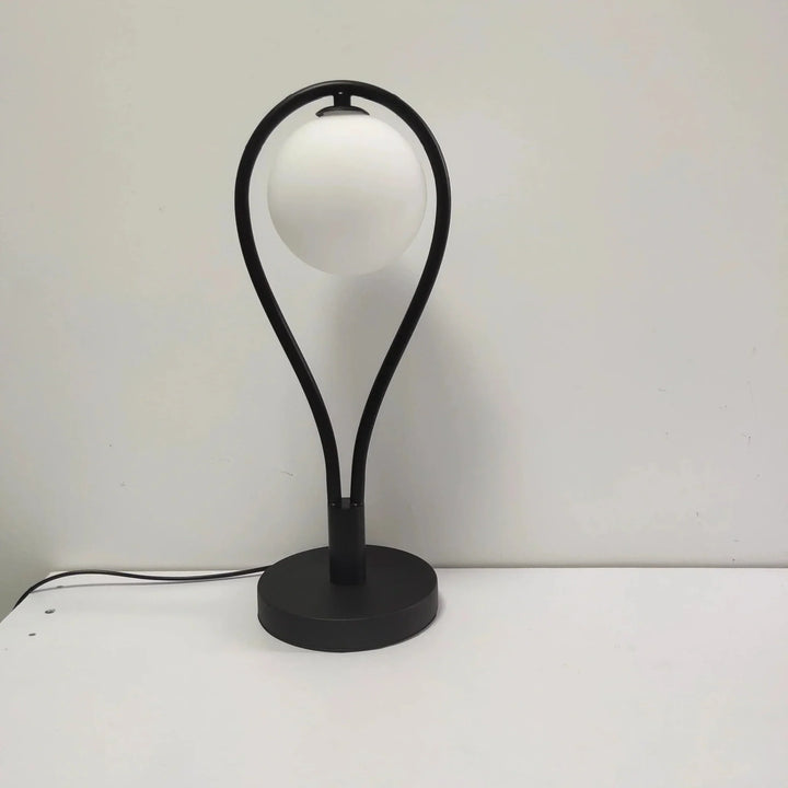 BowLift | Elegant bedroom lamp with glass details