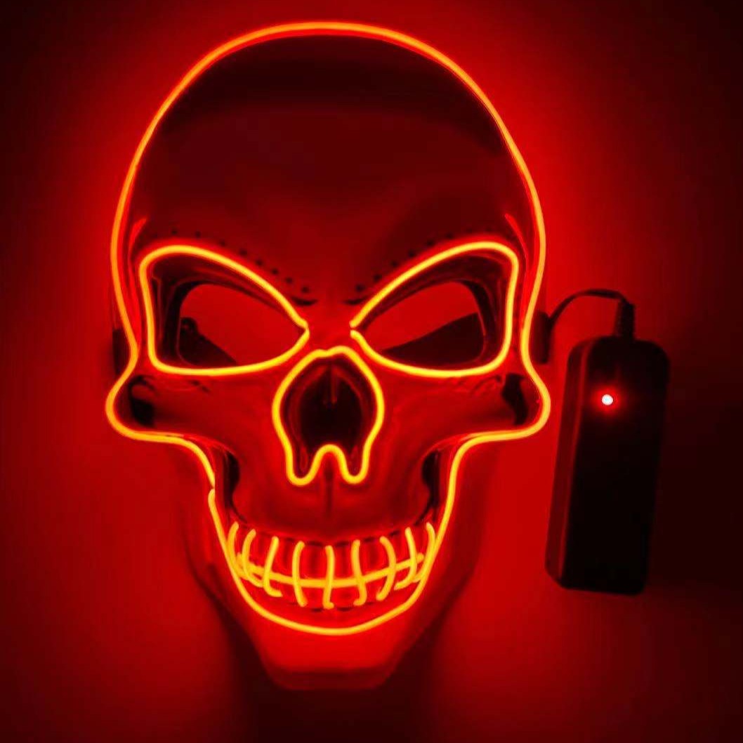 BowLift | Neon LED Skeleton Party Mask