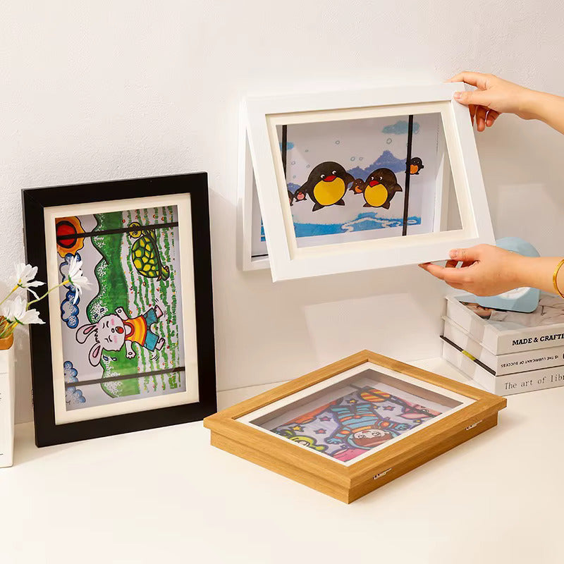 BowLift | Wall Art Frame for Kids’ Artwork Display