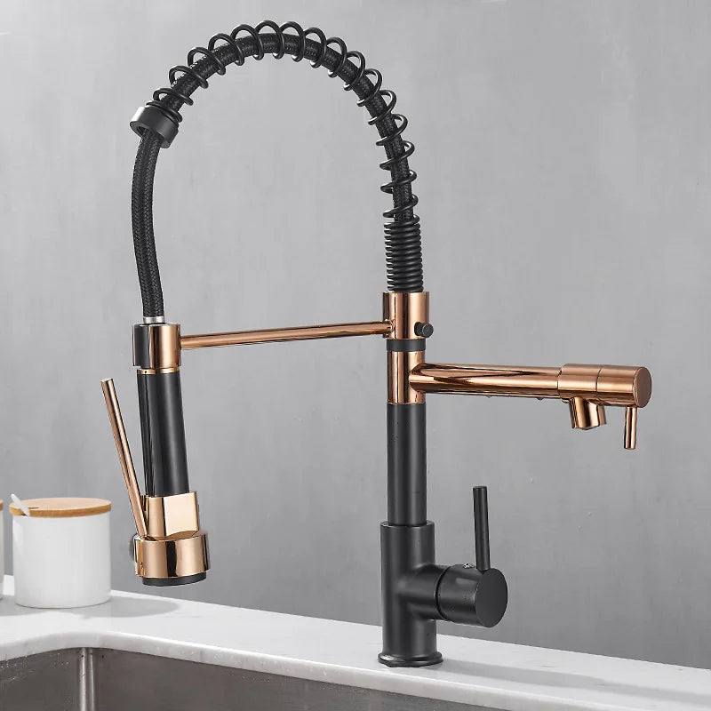 AquaFusion – Modern Kitchen Tap with Stylish Functionality Bowlift