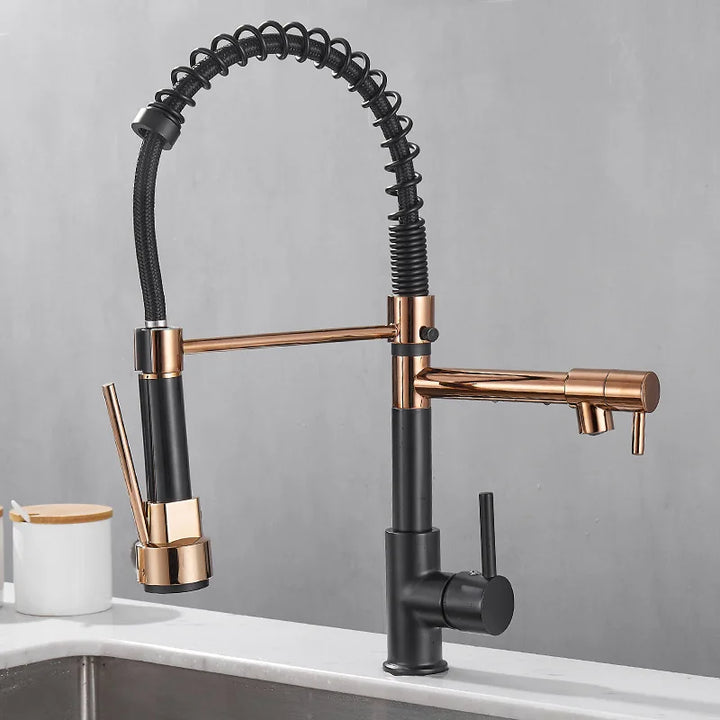 AquaFusion – Modern Kitchen Tap with Stylish Functionality Bowlift