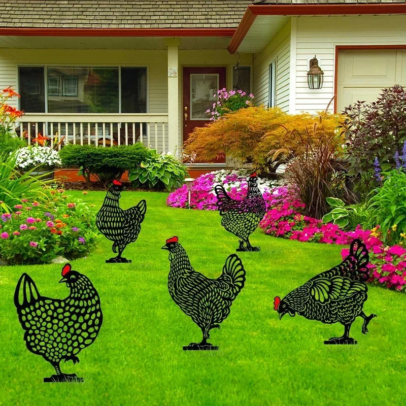 BowLift | Luxury chickens that will bring humor and elegance to the garden!