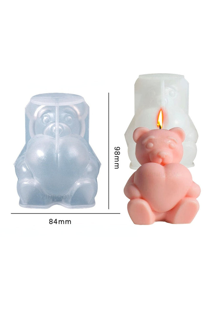 Bear-shaped candle mold | Bowlift