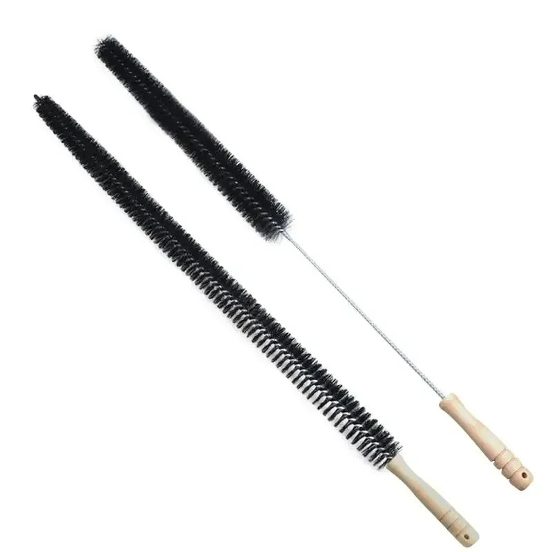 BowLift | Dustello Cleaning Brush with Wooden Handle | Flexible & Extra Long | For Radiators, Pipes & Furniture Gaps | 70–75 cm